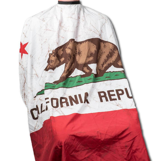 California Flag Barber Cape