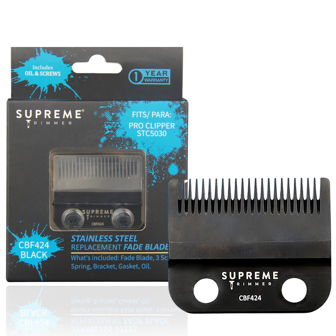 Supreme Trimmer Steel Fade Blade For Clippers #CBF424