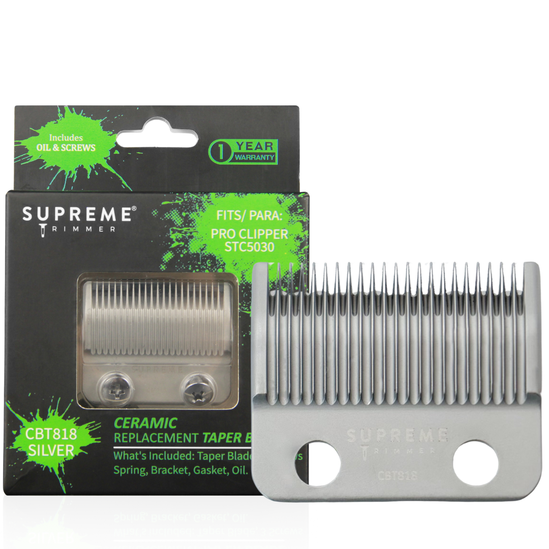 Supreme Trimmer Ceramic Taper Blade For Clippers - CBT818