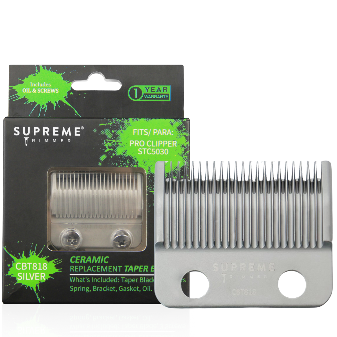 Supreme Trimmer Ceramic Taper Blade For Clippers #CBT818