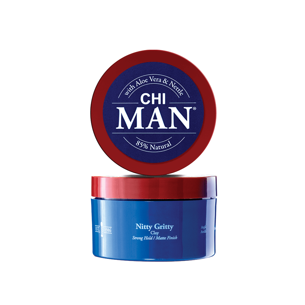 CHI Man Nitty Gritty Hair Clay 3 oz