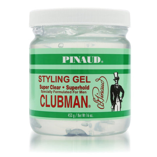 Clubman Pinaud Super Clear Styling Gel Super Hold - 16 oz.