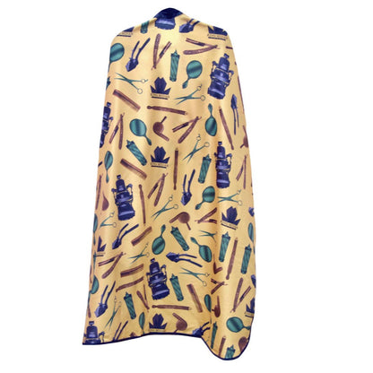 gold barber cape-king midas cape- designer barber capes- louis vuitton barber cape- gucci barber cape- versace barber cape- exclusive barber cape - hair cutting cape