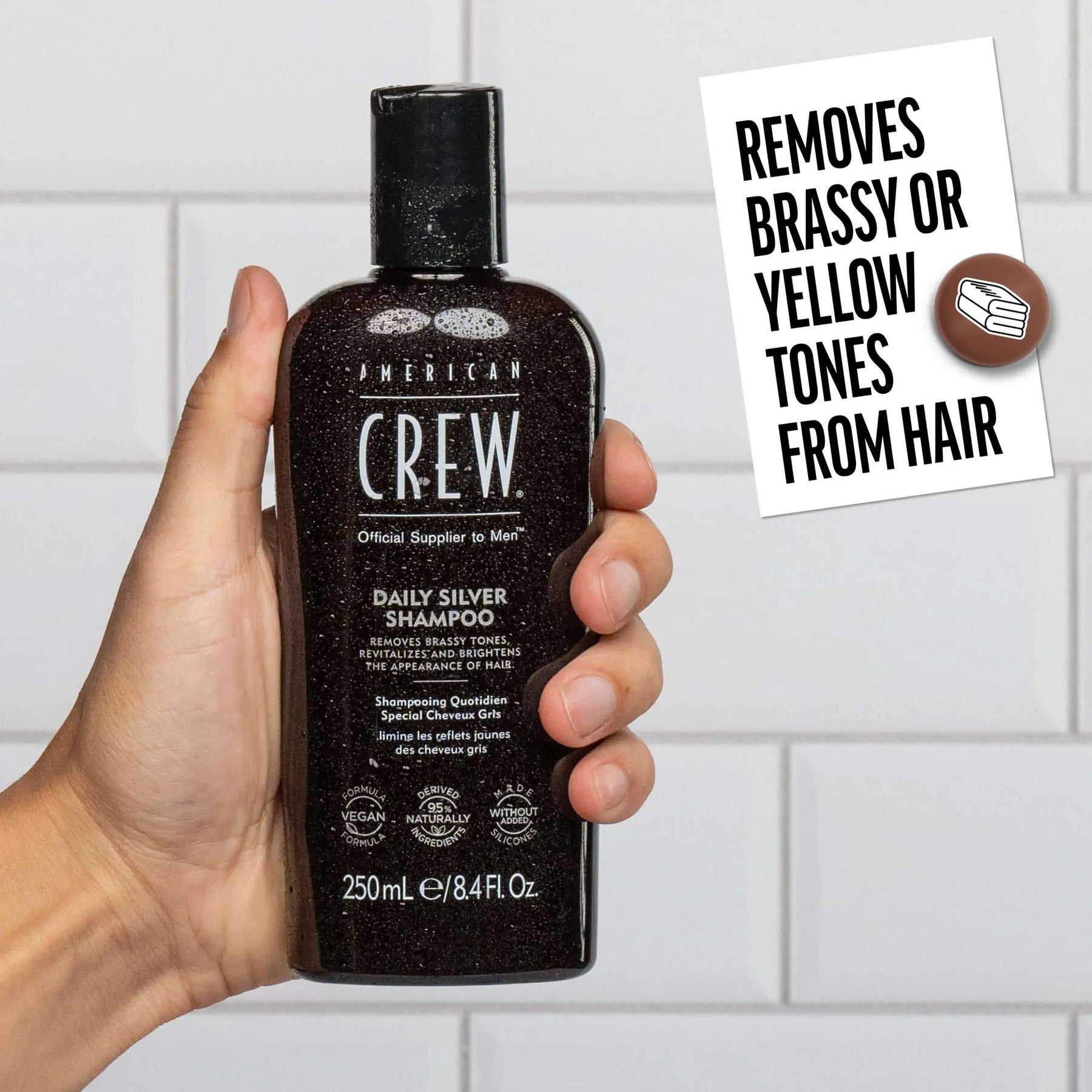 American Crew Daily Silver Shampoo 8.4 oz