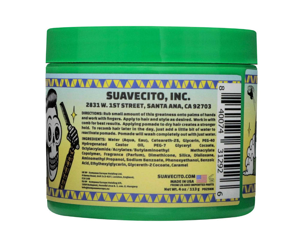 Suavecito El Dorado Firme (Strong) Hold Limited Edition Pomade - 4 oz