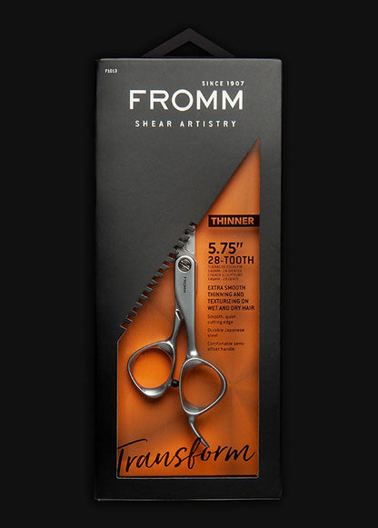 Tijeras para entresacar el cabello Fromm Transform de 5,75” F1013