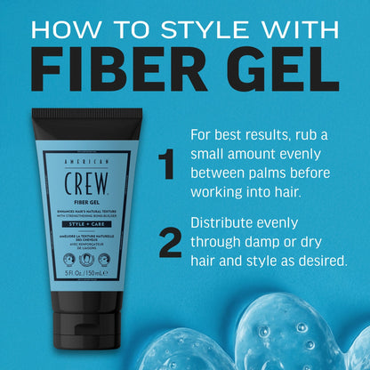 American Crew Fiber Gel 5.1 fl oz/ 150mL