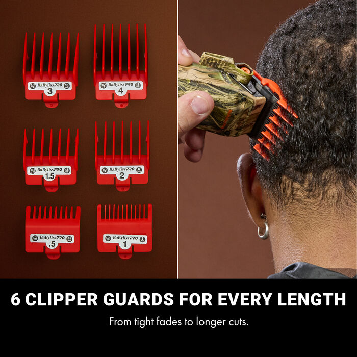BaBylissPRO Lo-ProFX High Performance Compact Clipper - Camo #FX82CAM