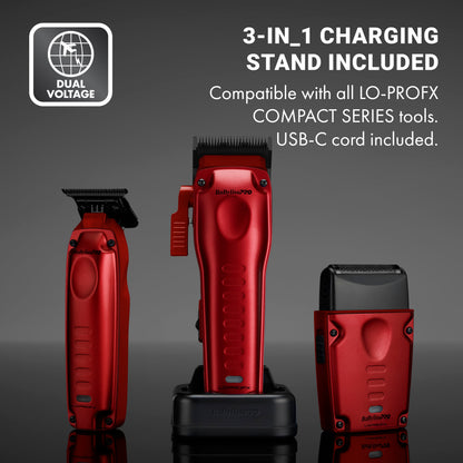 PRE ORDER NOW │ BaBylissPRO FXONE LO-PROFX High Performance Compact Clipper - Red #FX82RD
