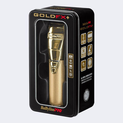 BaBylissPRO GoldFX+ All-Metal Lithium Clipper #FX870NG