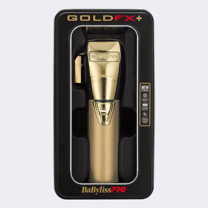 BaBylissPRO GoldFX+ All-Metal Lithium Clipper #FX870NG