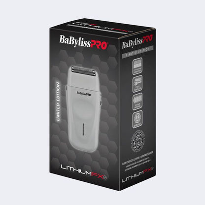 BaBylissPRO LithiumFX+ Limited Edition Mist Collection Grey Cord/Cordless Lithium Ergonomic Double Foil Shaver #FXFS573GY