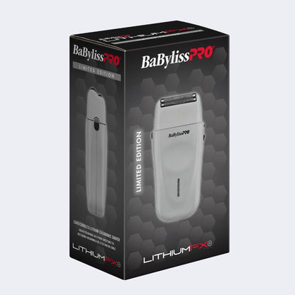 BaBylissPRO LithiumFX+ Limited Edition Mist Collection Grey Cord/Cordless Lithium Ergonomic Double Foil Shaver #FXFS573GY