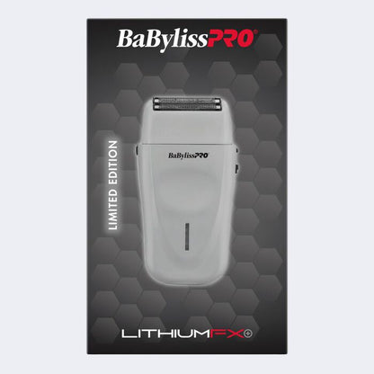 BaBylissPRO LithiumFX+ Limited Edition Mist Collection Grey Cord/Cordless Lithium Ergonomic Double Foil Shaver #FXFS573GY