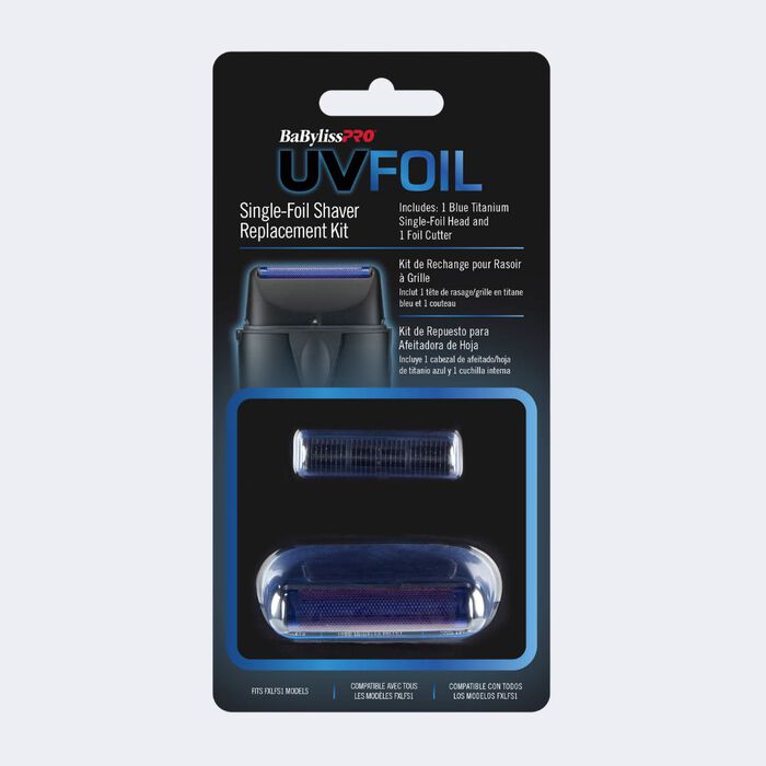 BaBylissPRO Replacement Single Foil Shaver Head (Matte Black) #FXLRF1MB