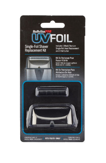 BaByliss PRO UV Foil Single-Foil Shaver Replacement Kit for FXLFS1