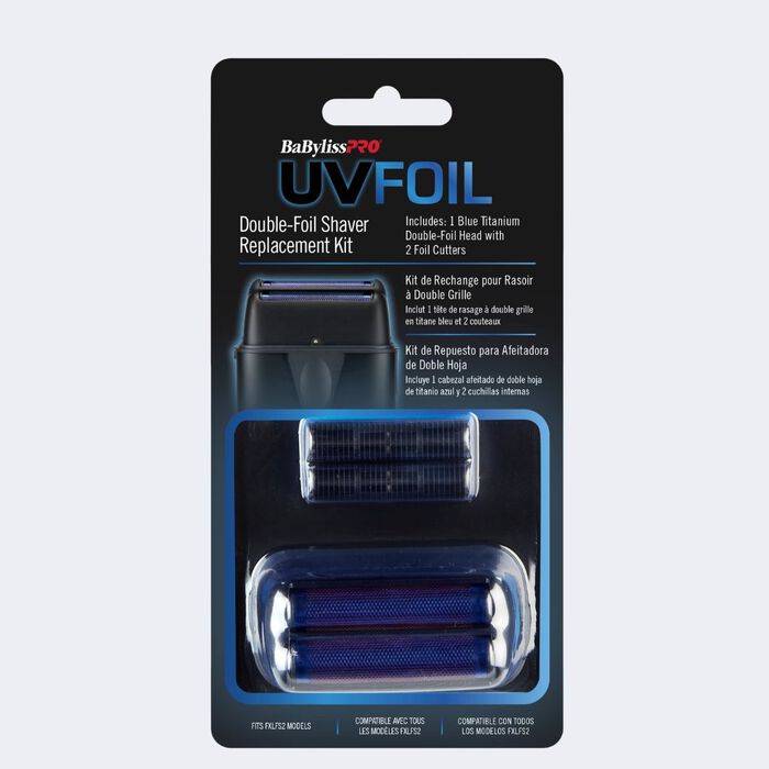 BaBylissPRO Replacement Double Foil Shaver Head (Matte Black) #FXLRF2MB