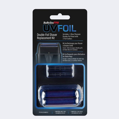 BaBylissPRO Replacement Double Foil Shaver Head (Matte Black) #FXLRF2MB