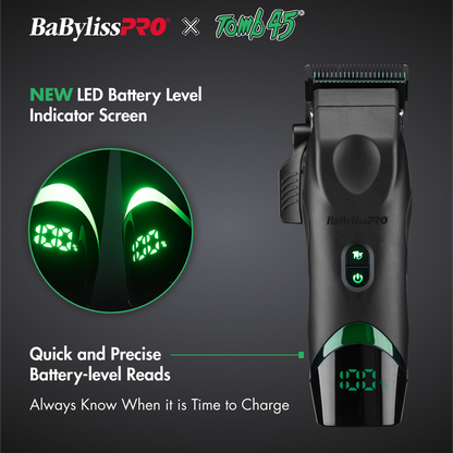 BaBylissPRO X Tomb45 Wireless Charging Clipper