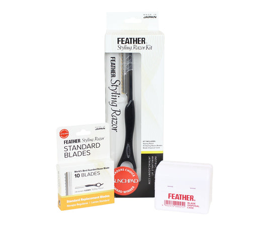 Feather Styling Razor Kit