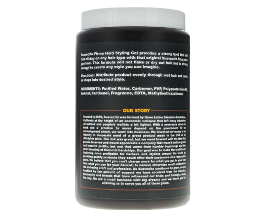 Suavecito Firme Hold Styling Gel