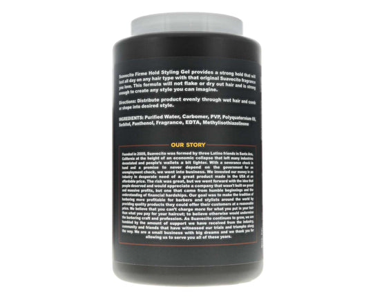 Suavecito Firme Hold Styling Gel