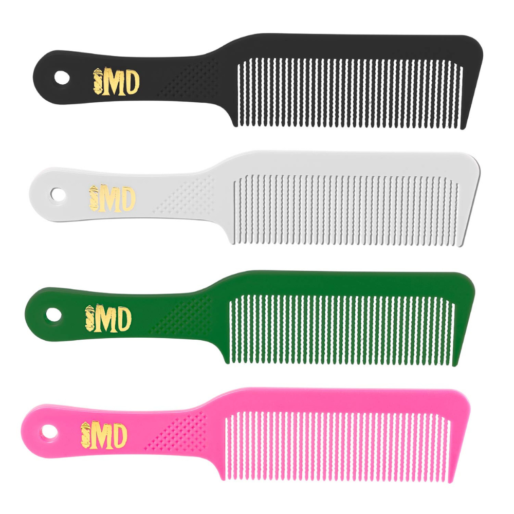 3Pcs Barber Hair Comb Kit Flat Top Hair Cutting Fading Stying Fade - View #6