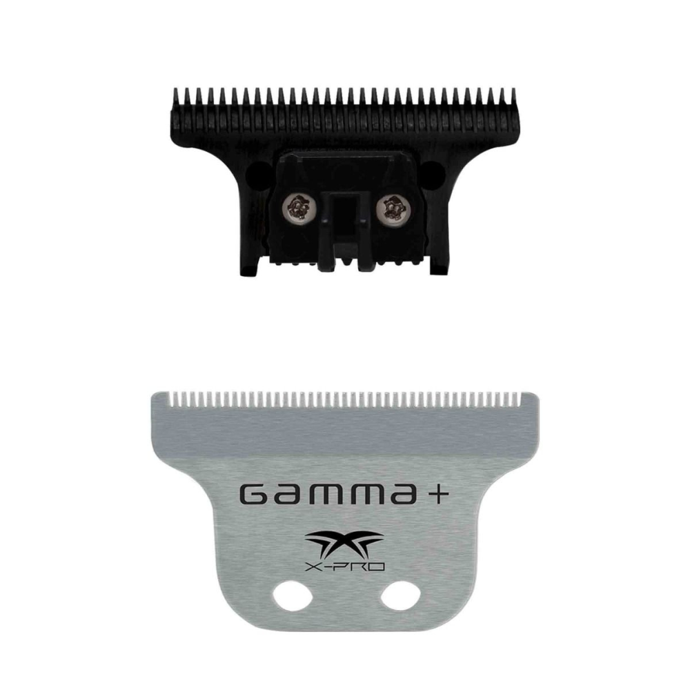 Gamma Classic X-Pro Stainless Steel Fixed Blade With The One Black Diamond Cutting Trimmer Blade Set #GP530SB