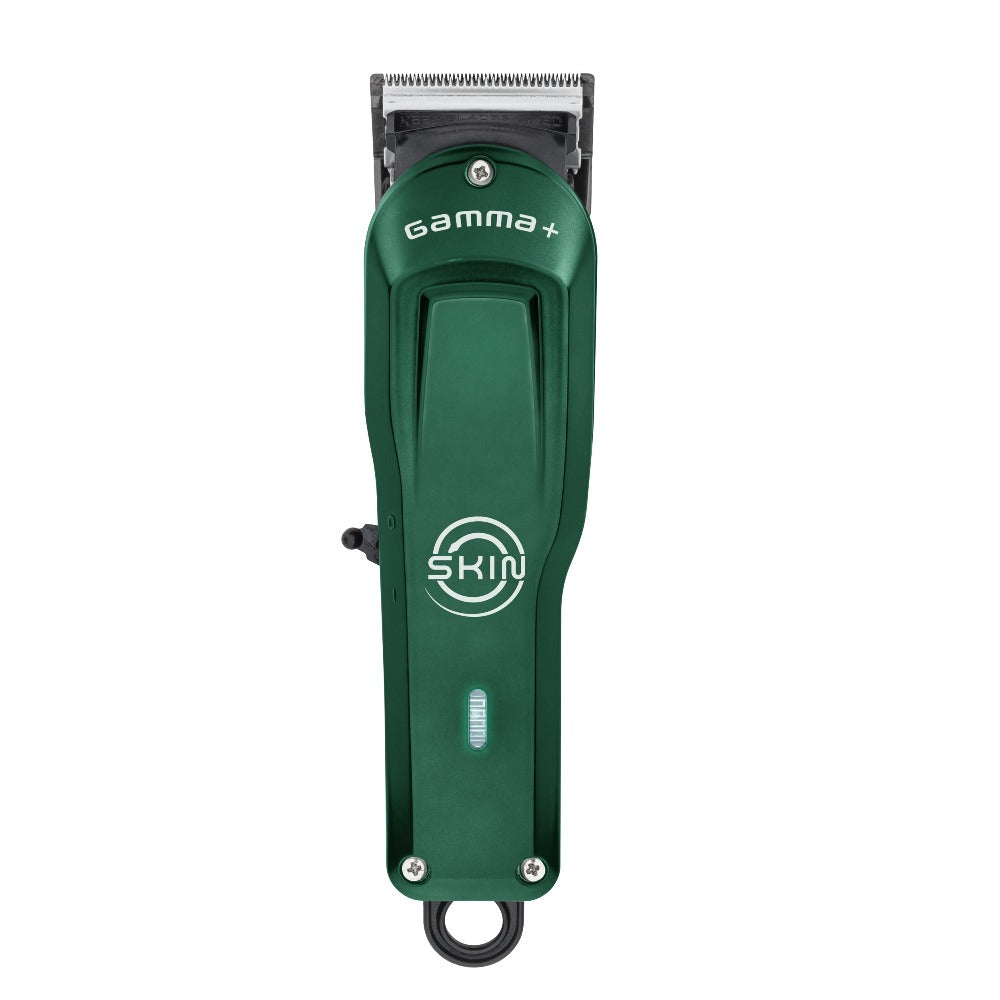 Gamma Skin Professional Bulk Balding Super Torque Modular Cordless Hair Clipper Green