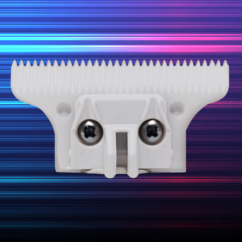 Gamma+ White Ceramic Replacement Deep Tooth Moving Trimmer Blade #GPMCDTB