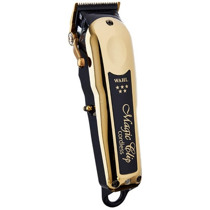 Wahl Professional 5 Star Gold Cordless Magic Clip Hair Clipper Wahl Professional 5 Star Gold Cordless Magic Clip Hair Clipper