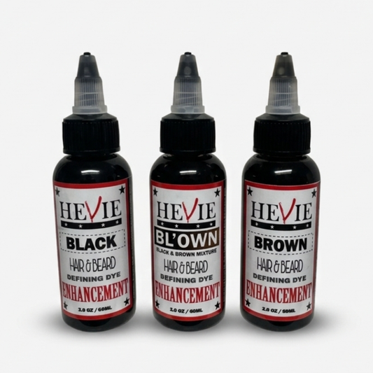 Hevie Enhancement - Semi-Permanent Hair & Beard Defining Dyes