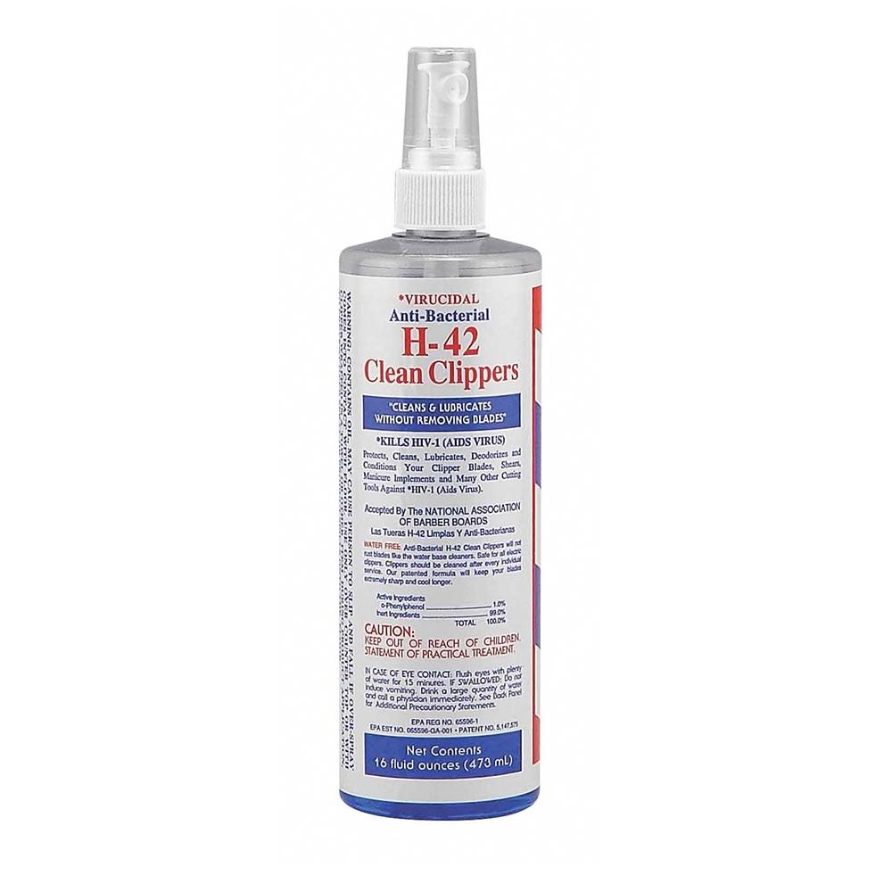 H-42 Clean Clippers Disinfectant