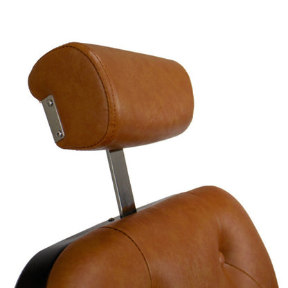 Adams Barber Chair (Black or Camel)