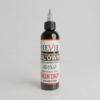 Hevie Enhancement - Semi-Permanent Hair & Beard Defining Dye BL'OWN 4.25 oz