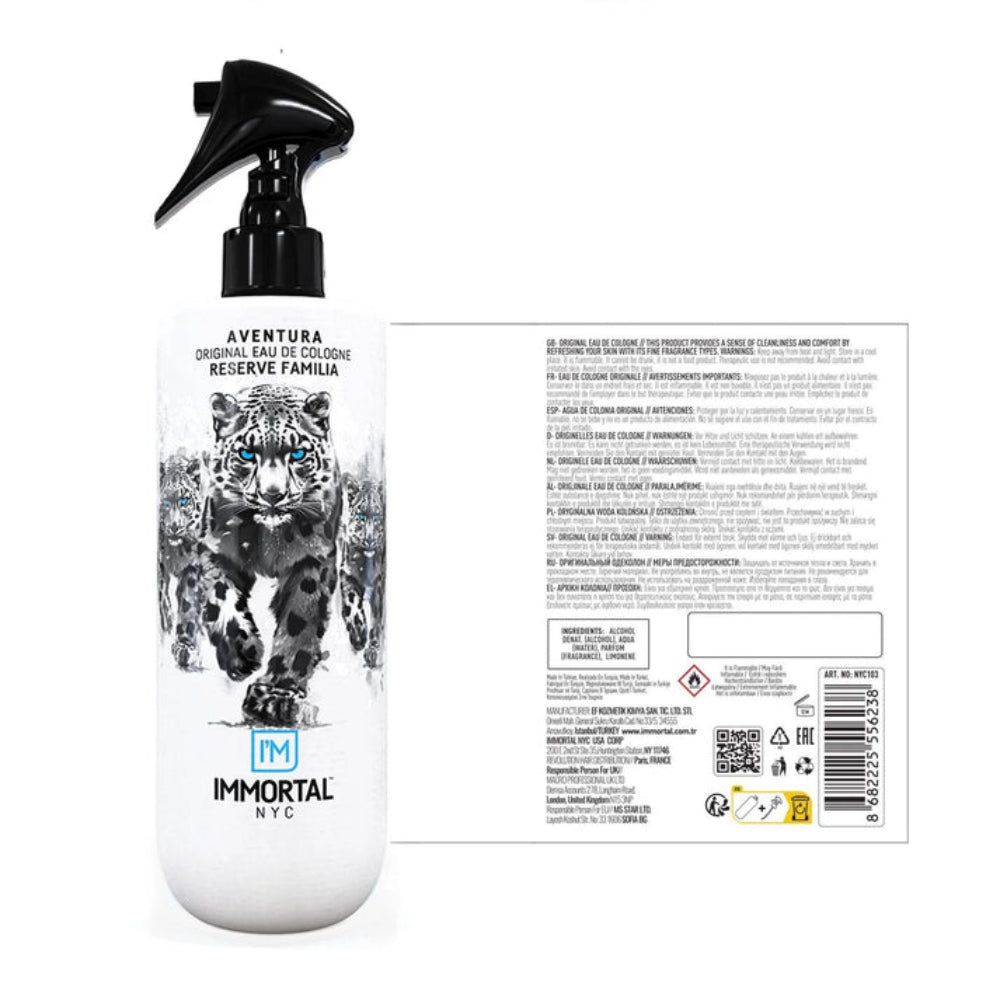 Immortal After Shave Colognes - 500 mL