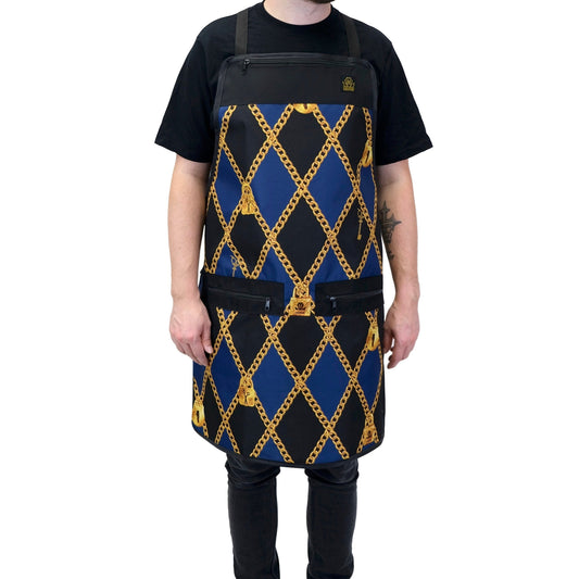 barber apron- barber apron for men- barber apron designer- black barber apron-barber apron for sale - mens barber apron-apron for barbers -barber aprons -hair stylist aprons- best barber apron- hair cutting apron - the barber apron- king midas barber apro