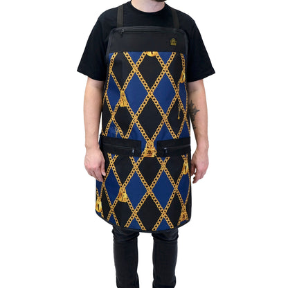 barber apron- barber apron for men- barber apron designer- black barber apron-barber apron for sale - mens barber apron-apron for barbers -barber aprons -hair stylist aprons- best barber apron- hair cutting apron - the barber apron- king midas barber apron