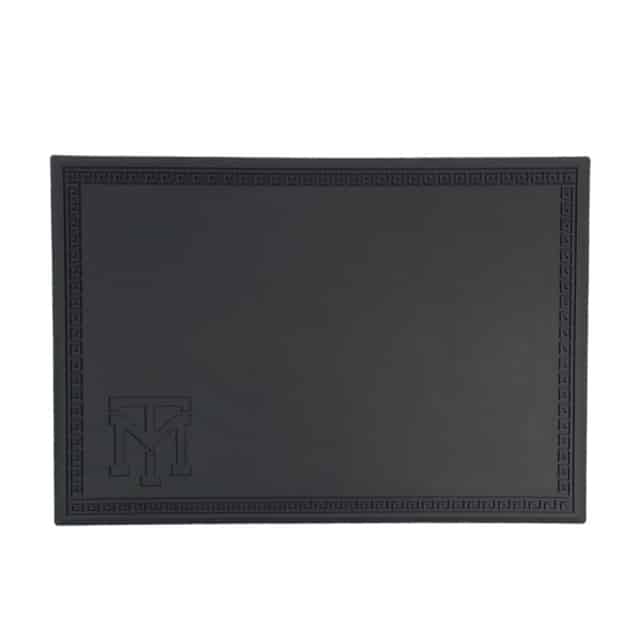 Mane Tame MT Barber Station Mat – Black