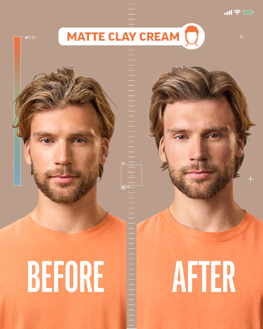 American Crew Matte Clay Cream 5.1 fl oz/ 150mL