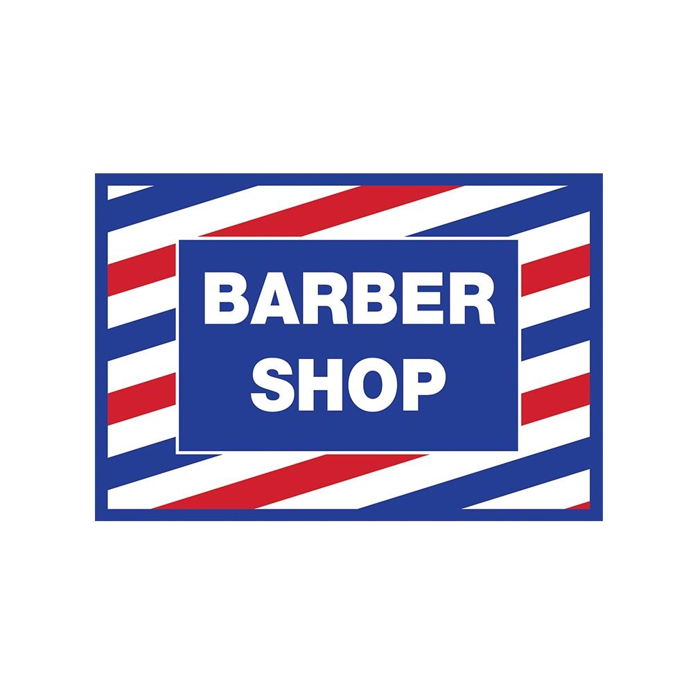 Barber Shop Decal