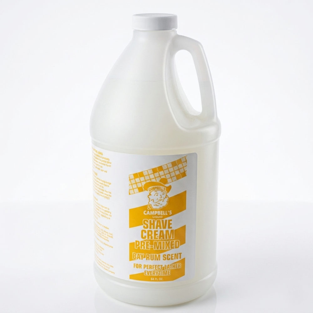 Campbell's BAY RUM Premix Liquid Lather for Lather Machine