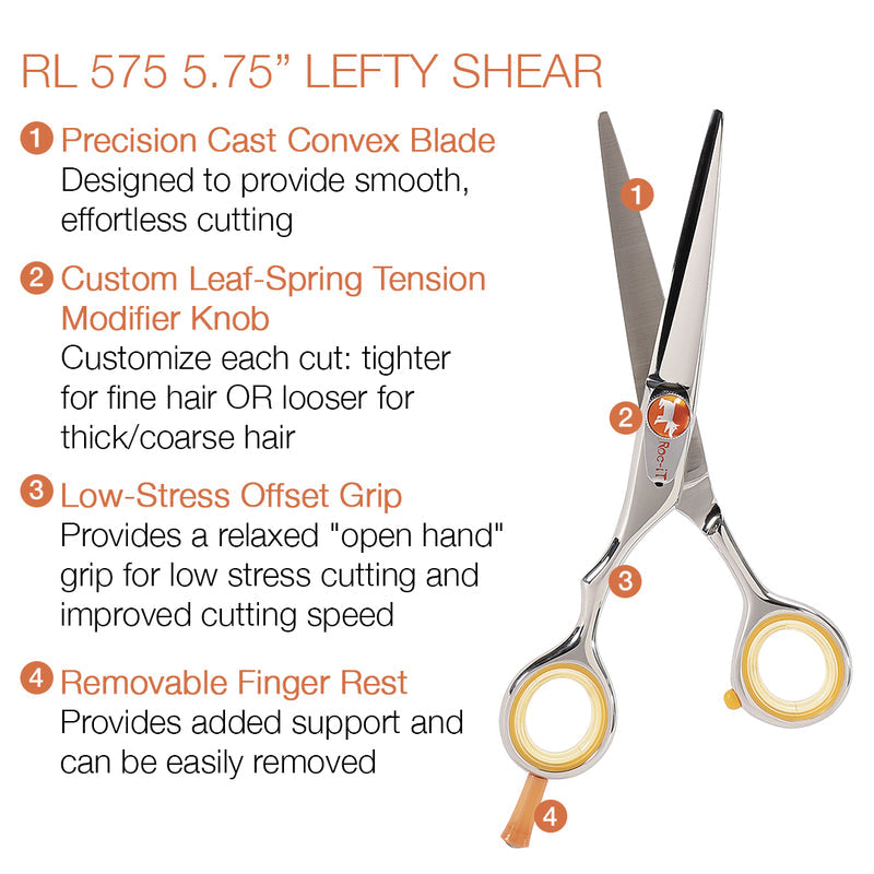 Roc-It Dog RL 575 5.75" Lefty Shear