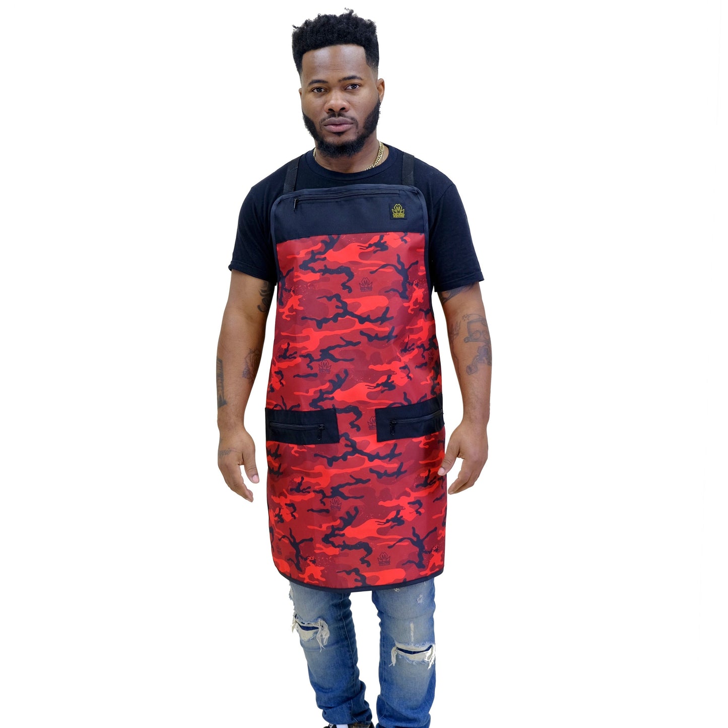 barber apron - barber aprons- barber apron for men- pron for barber - chemical proof aprons- hair cutting aprons- hair stylist apron - professional barber apron - barber strong aprons-king midas aprons -barber aprons for sale -barber apron black 