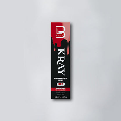 L3VEL3 KRAY Red Semi Permanent Hair Color