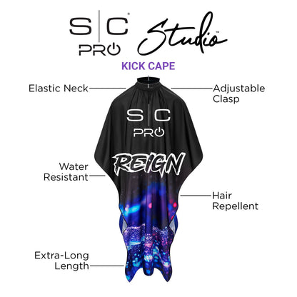 Stylecraft PRO Reign Barber Cape - SC349B