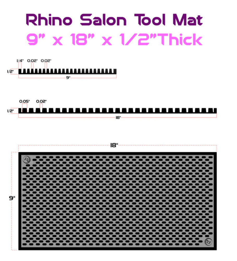 Rhino Salon & Barber Tool Mat