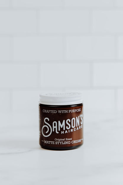 Samson's Haircare Matte Styling Cream