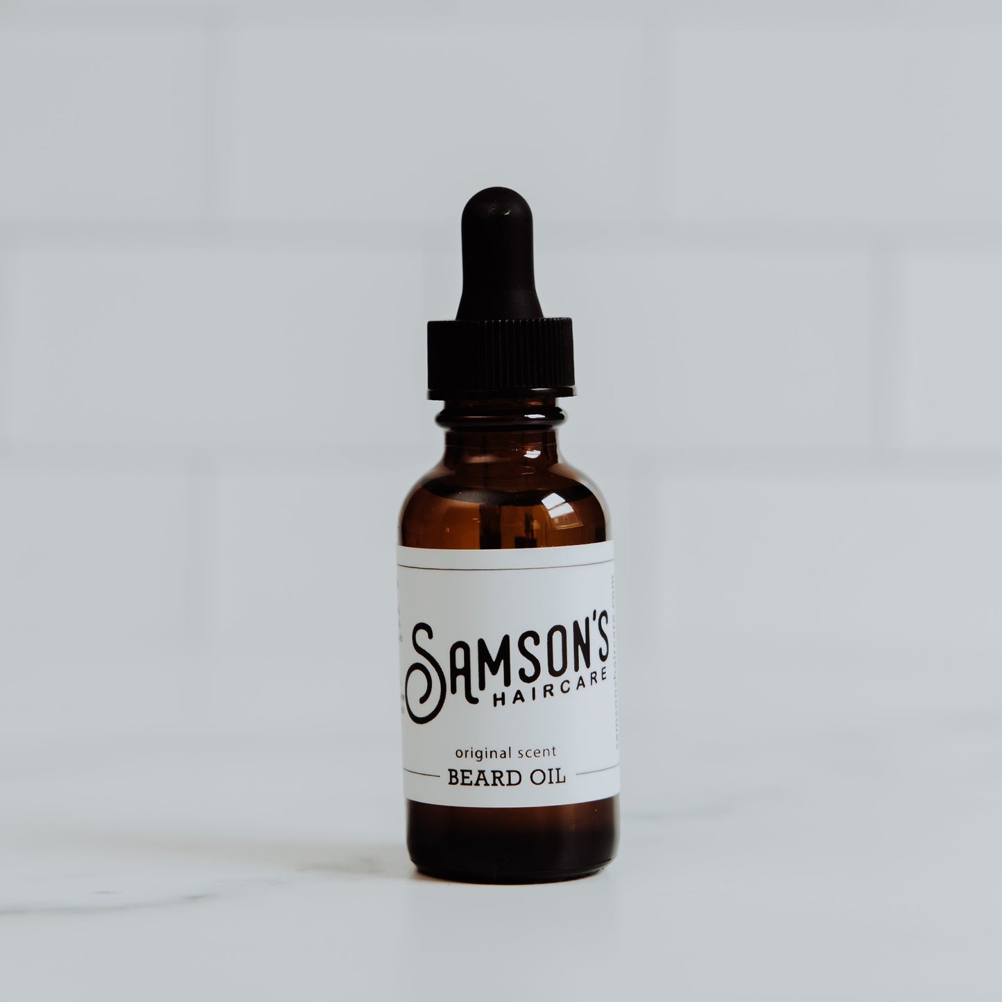 Aceite para barba original de Samson's Haircare