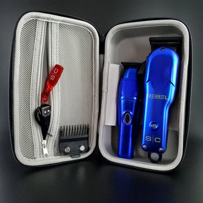 StyleCraft Compact Travel Case #SC301B - For Clippers, Trimmers & Shaver Accessories